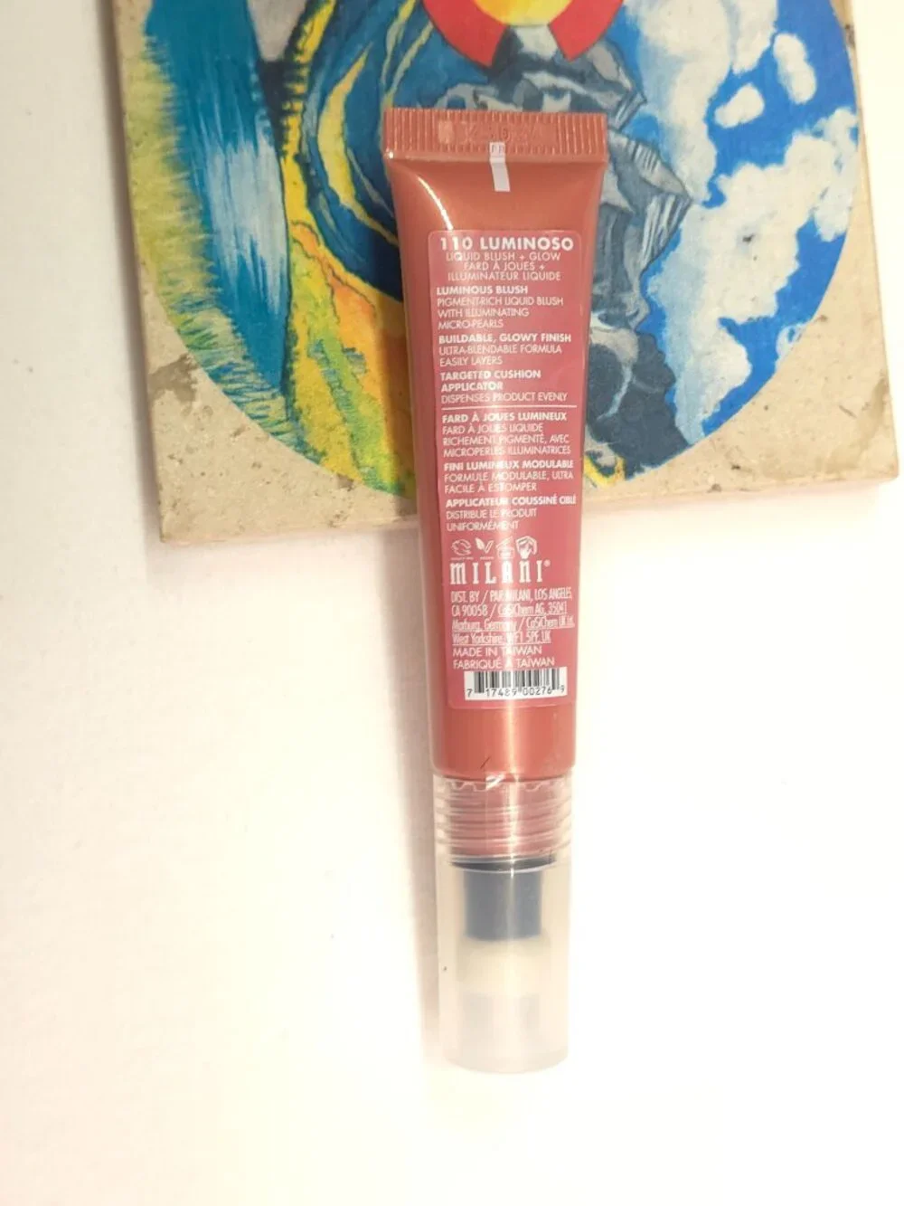 SEALED Milani Cheek Kiss Liquid Blush + Glow - 110 Luminoso